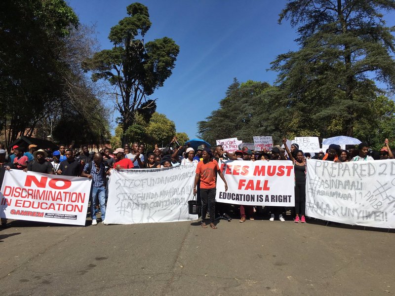 UKZN students march to KZN Legislature