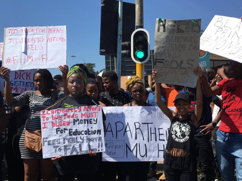UKZN fees march to the Legislature