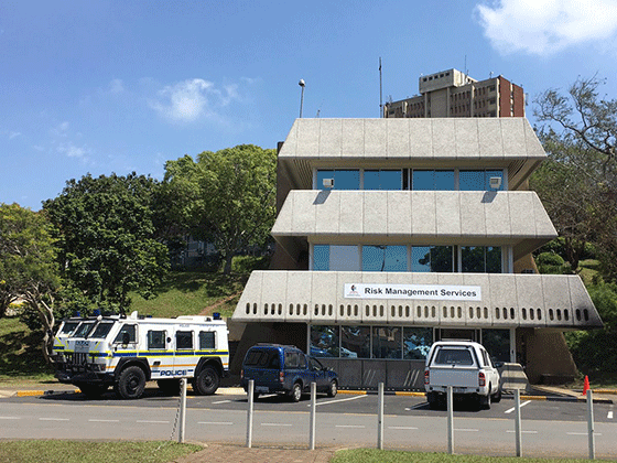 Police monitor UKZN Westville
