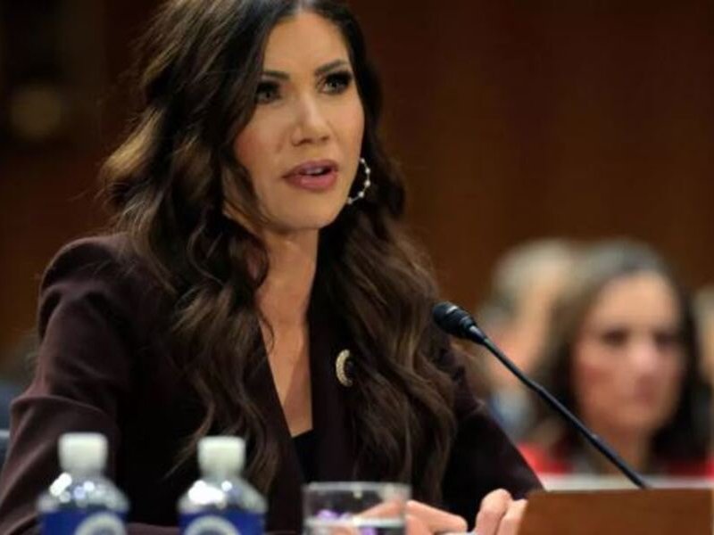 US Homeland Security Secretary Kristi Noem