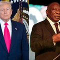 US President Donald Trump and South African President Cyril Ramaphosa