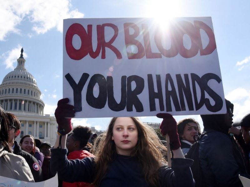 US pupil walkout