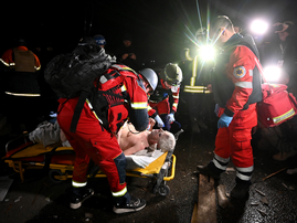 Russian air attacks kill five in northeast Ukraine