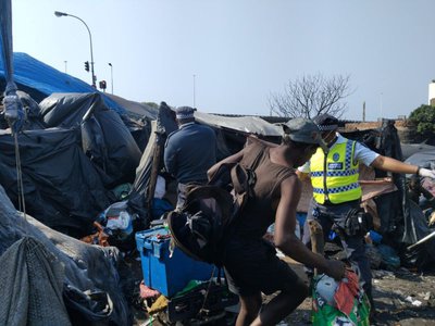Umbilo blaze guts over 120 shacks