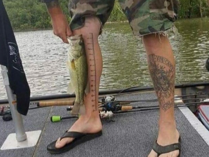 Tattoos to measure fish are plaguing our feeds!