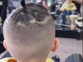 WATCH: This is the face you make when you are not happy with a haircut?