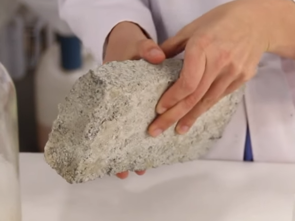Urine brick