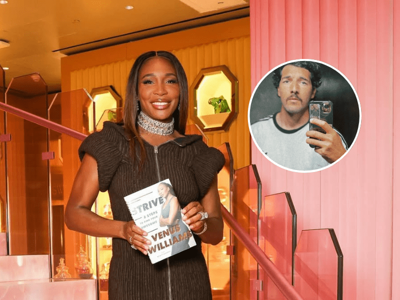 Venus Williams and Andrea Preti