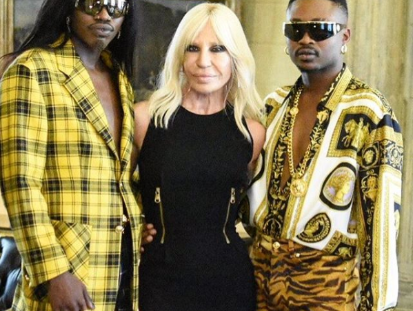 FAKA and Versace