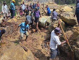Papua New Guinea landslide