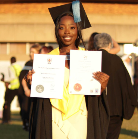 Violet Mbongwe Graduation