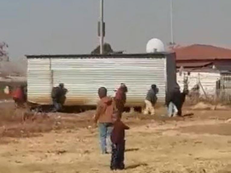 An entire shack lifted and moved without a hassle goes viral on social media.