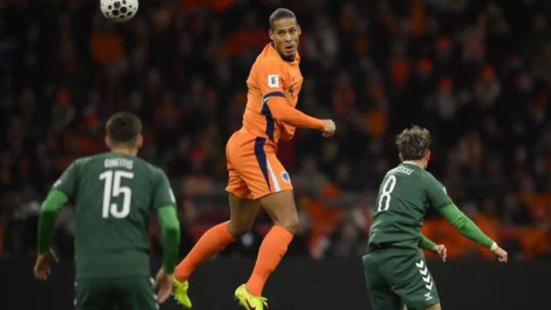 Virgil van Dijk of the Netherlands