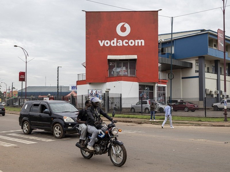 Vodacom logo in DRC