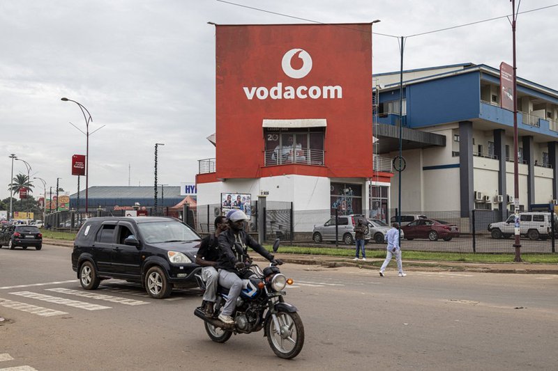 Vodacom logo in DRC
