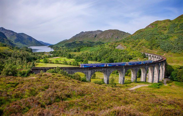 West Highland Line in Scotland