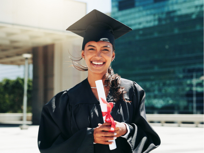 WOMAN GRADUATING COVER