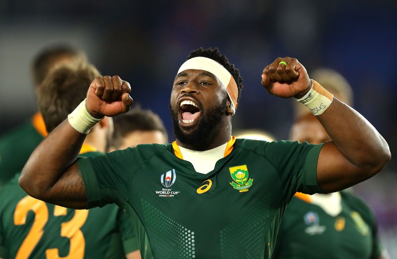 Siya Kolisi Springboks AFP