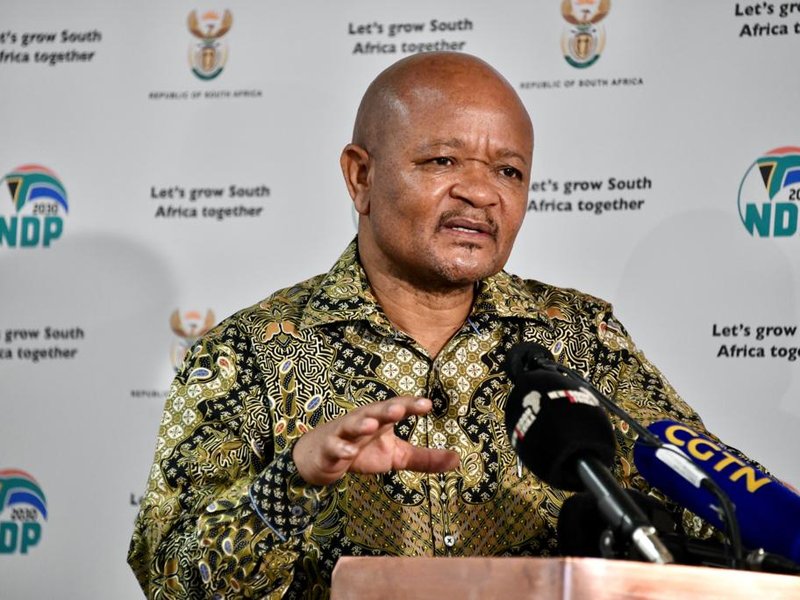 Water and Sanitation Minister Senzo Mchunu 22 March