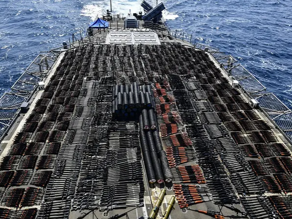 US says intercepted Iran weapons shipment to Yemen rebels