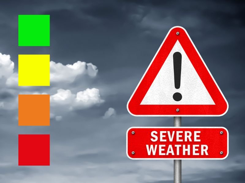 Weather warning picture
