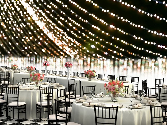 Wedding hall decoration