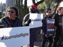 SABC protest