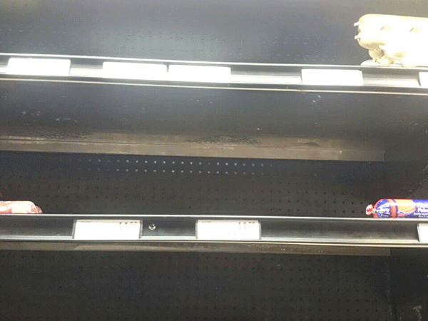 Shelves cleared of products linked to Listeriosis outbreak