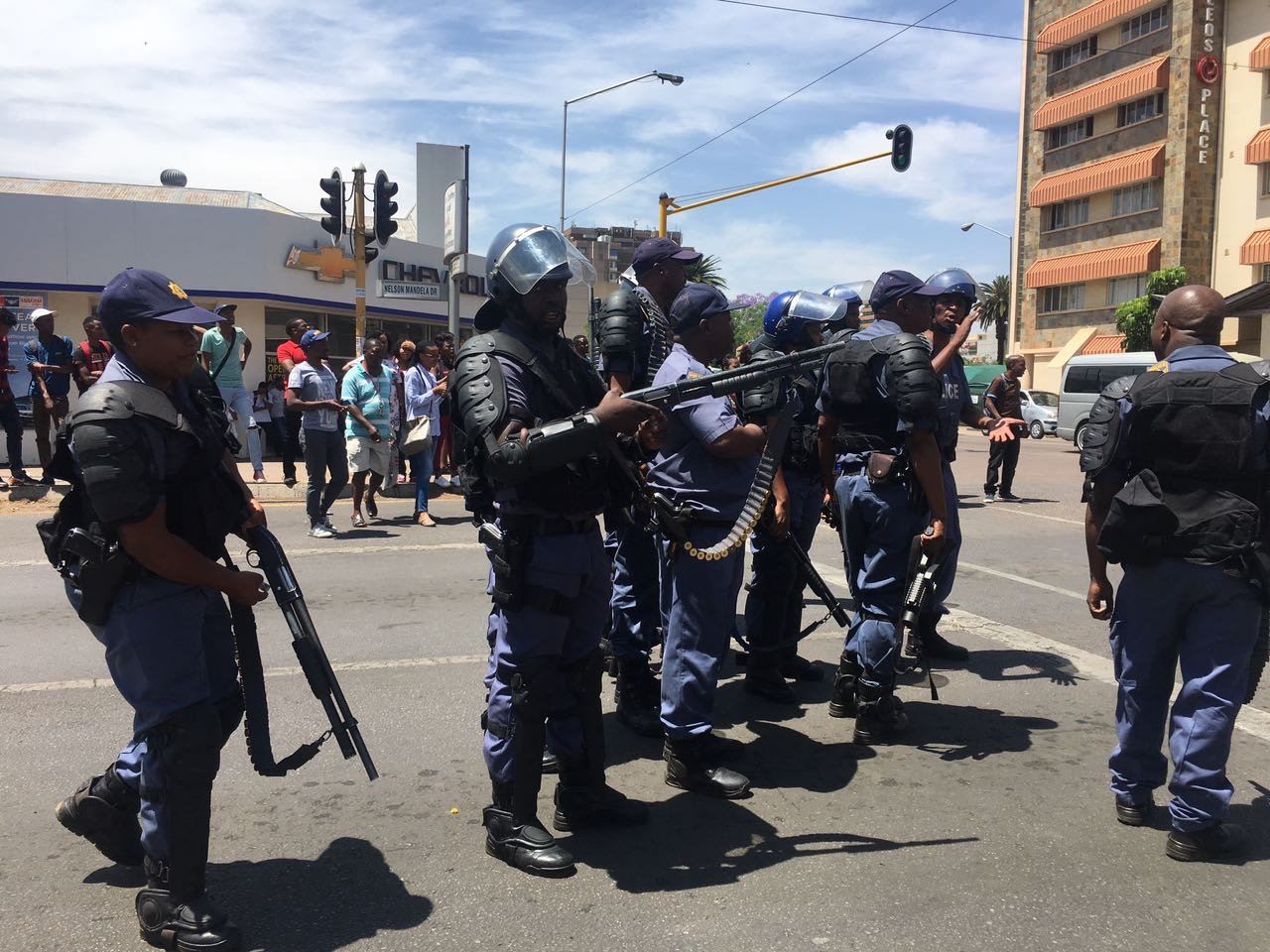 TUT students in Pretoria 1