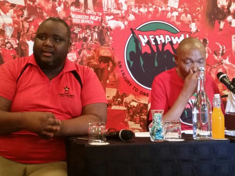 Nehawu press briefing