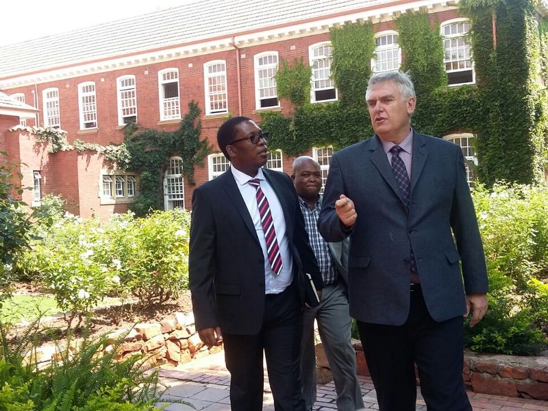 Panyaza Lesufi at King Edward School