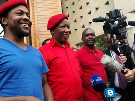 EFF Julius Malema Mbuyiseni Ndlozi Godrich Gardee