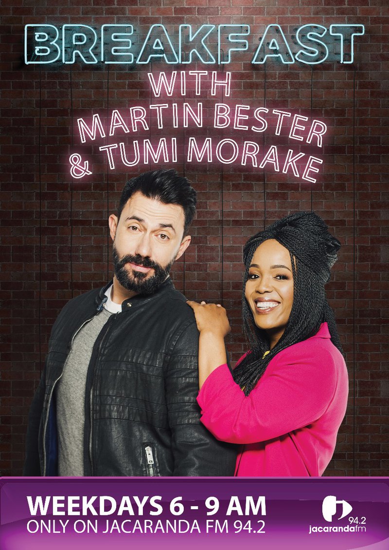 breakfast with martin and tumi neon