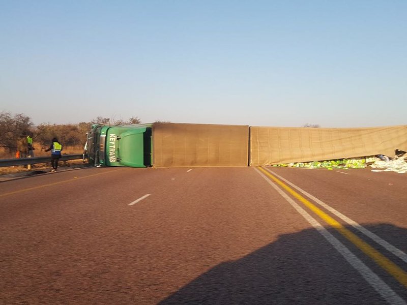 Truck overturned n1 Limpopo