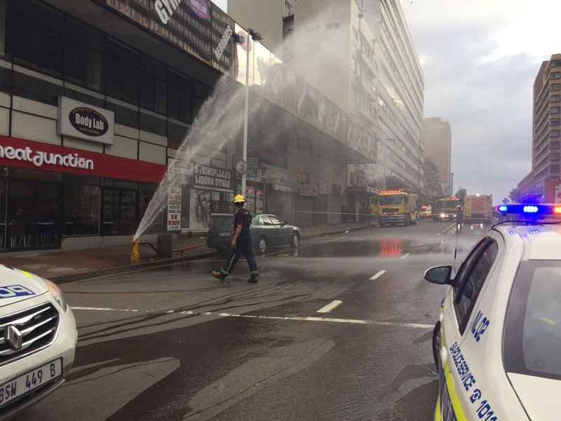 Durban CBD fire