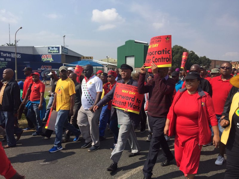 May Day Cosatu March