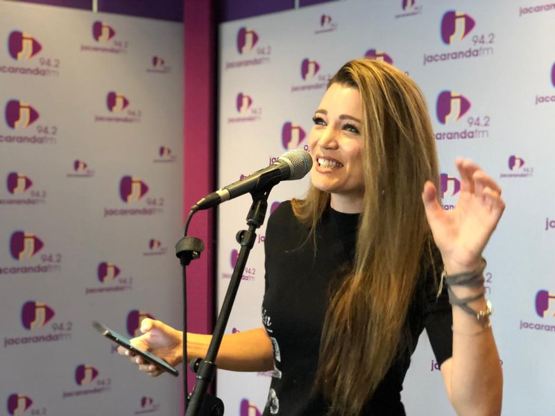 nadine performing carols