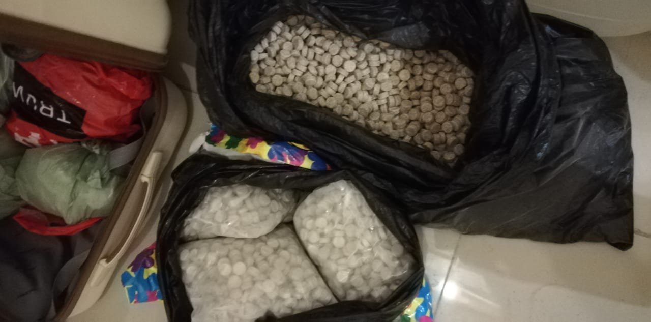 Drug bust in Braamfischerville,Soweto
