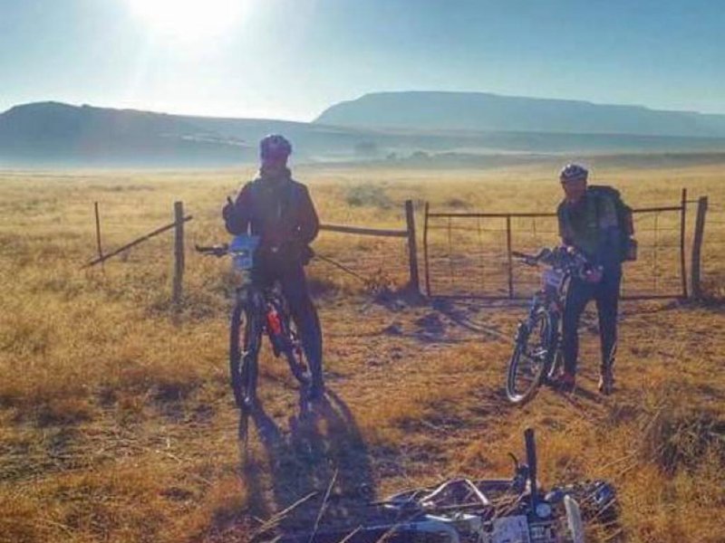 Bryn out cycling / Supplied