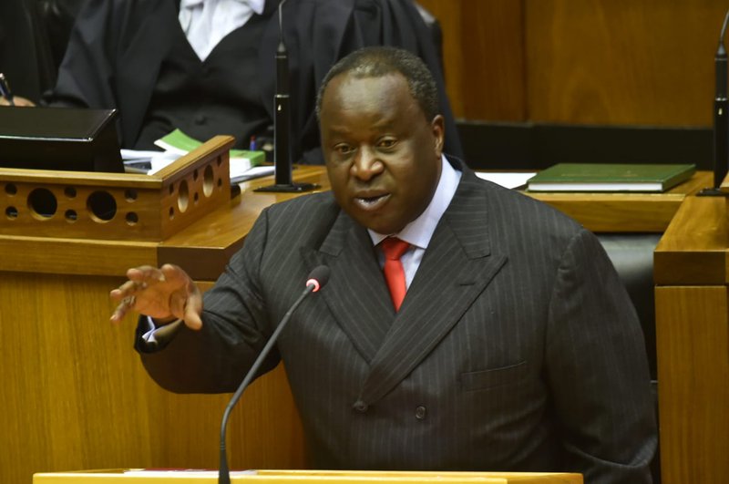 Finance Minister Tito Mboweni