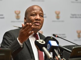 Jackson Mthembu in parliament