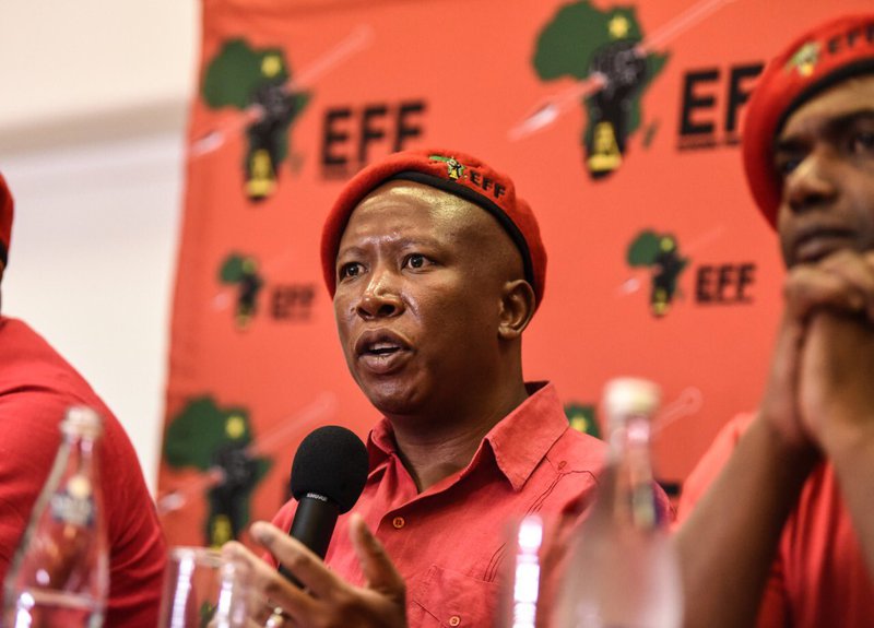 EFF leader Juluis malema at nasrec 20191121