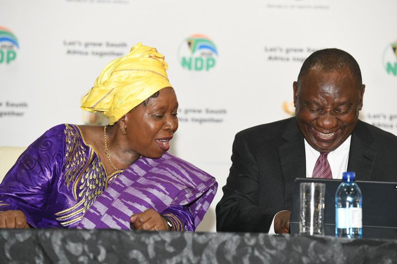 Cyril Ramaphosa Nkosazana Dlamini-Zuma