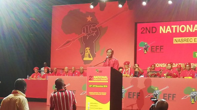 Leader Julius Malema