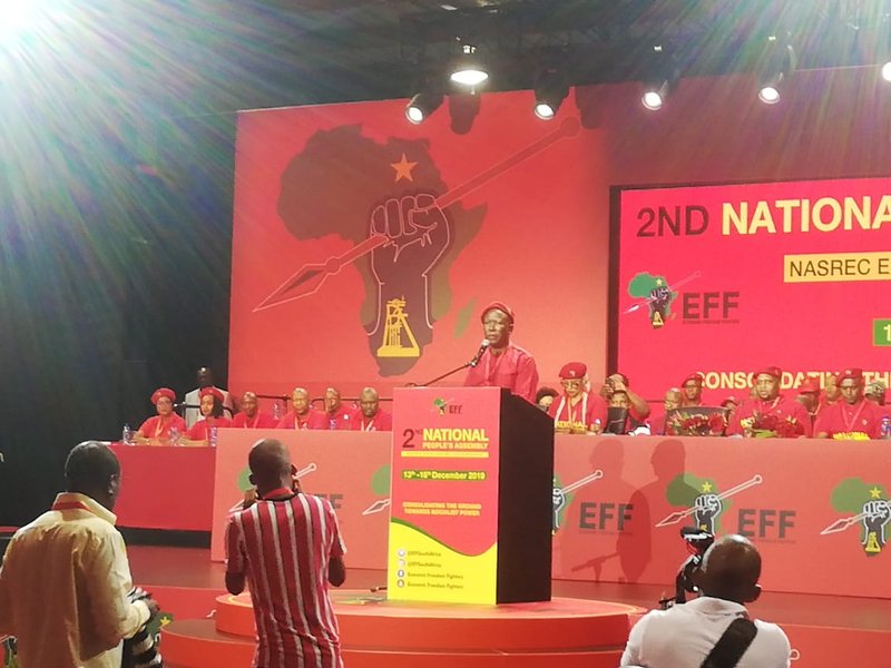 Leader Julius Malema