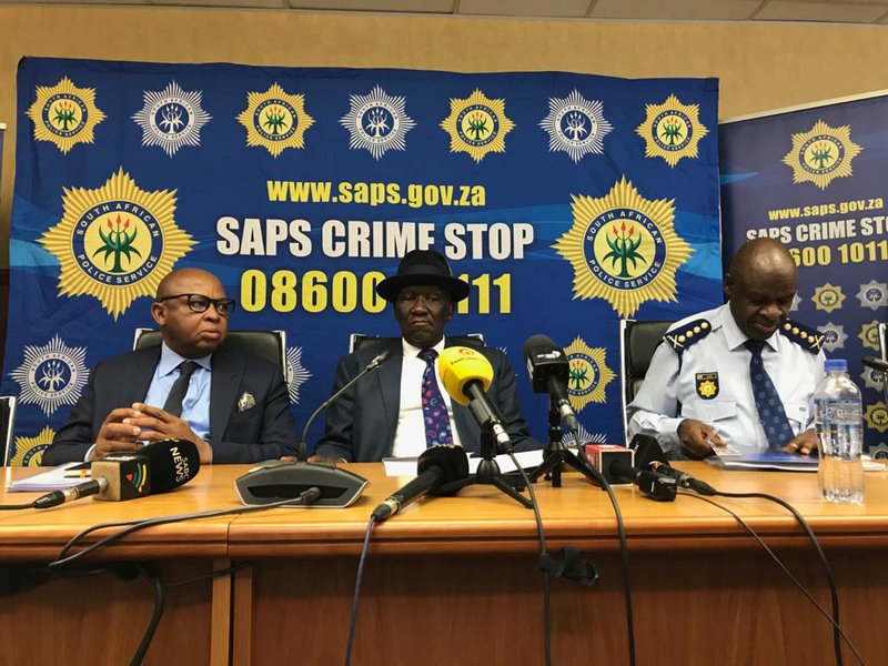 Police Minister Bheki Cele Safer Festive Season Campaign