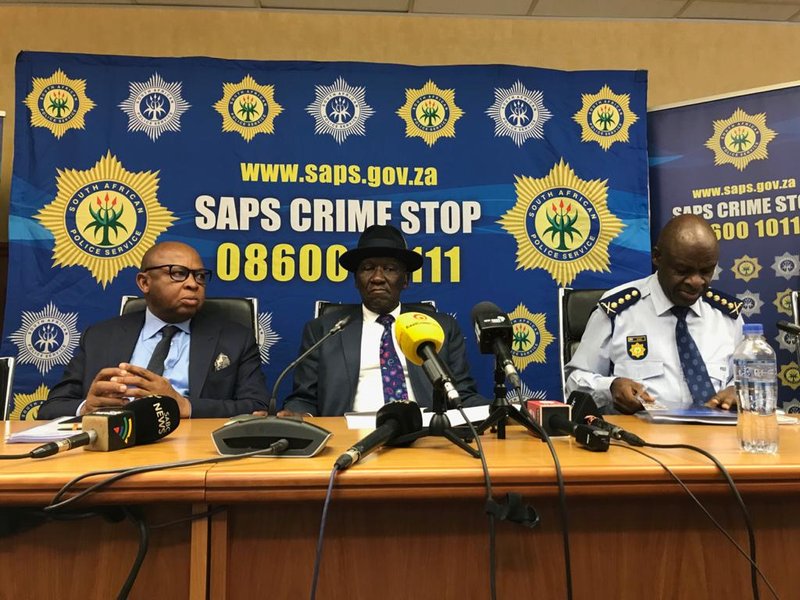 Police Minister Bheki Cele Safer Festive Season Campaign