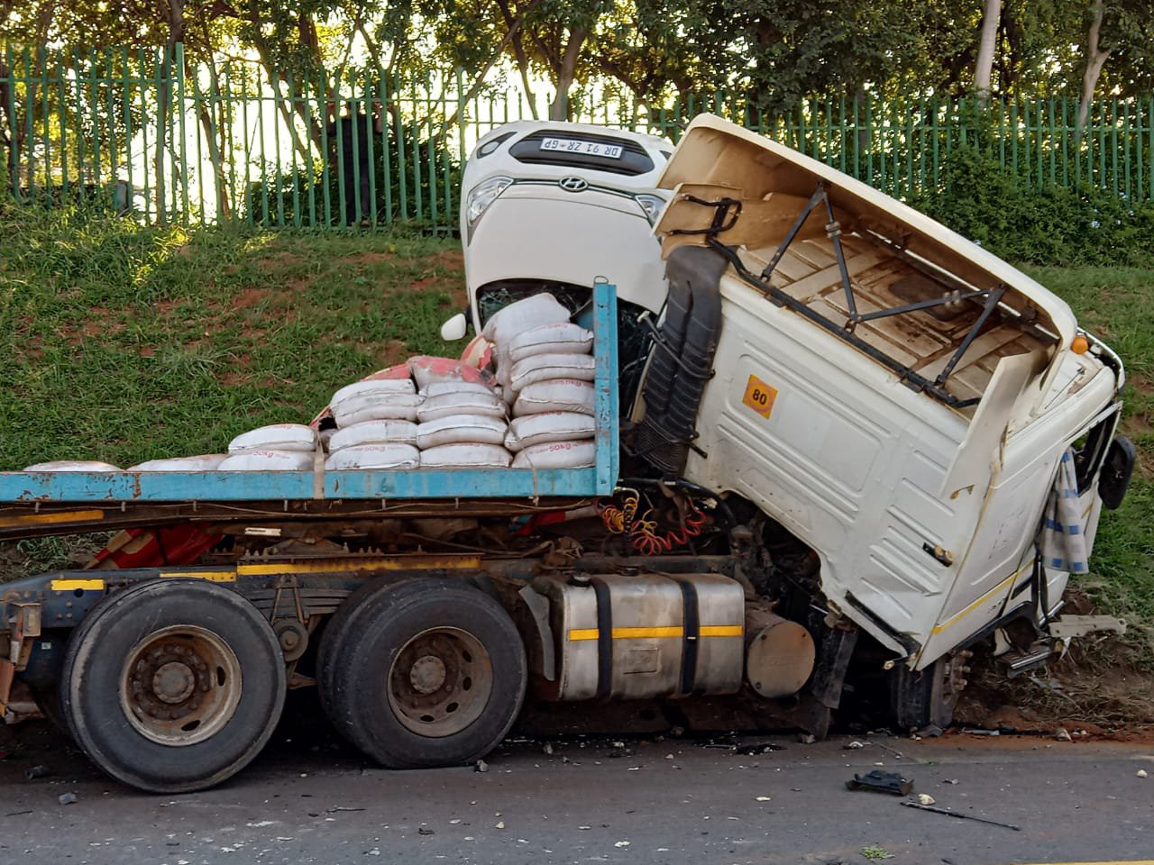 N3 North Bedfordview before Gillooly interchange 3