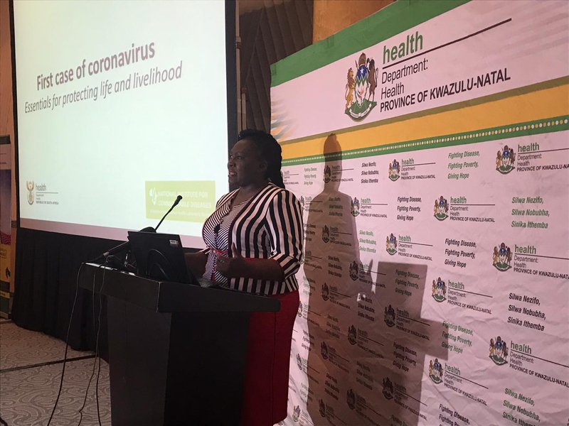 MEC Nomagugu Simelane-Zulu coronavirus