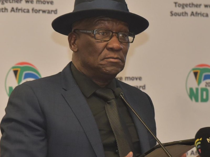 Bheki Cele on dog walking